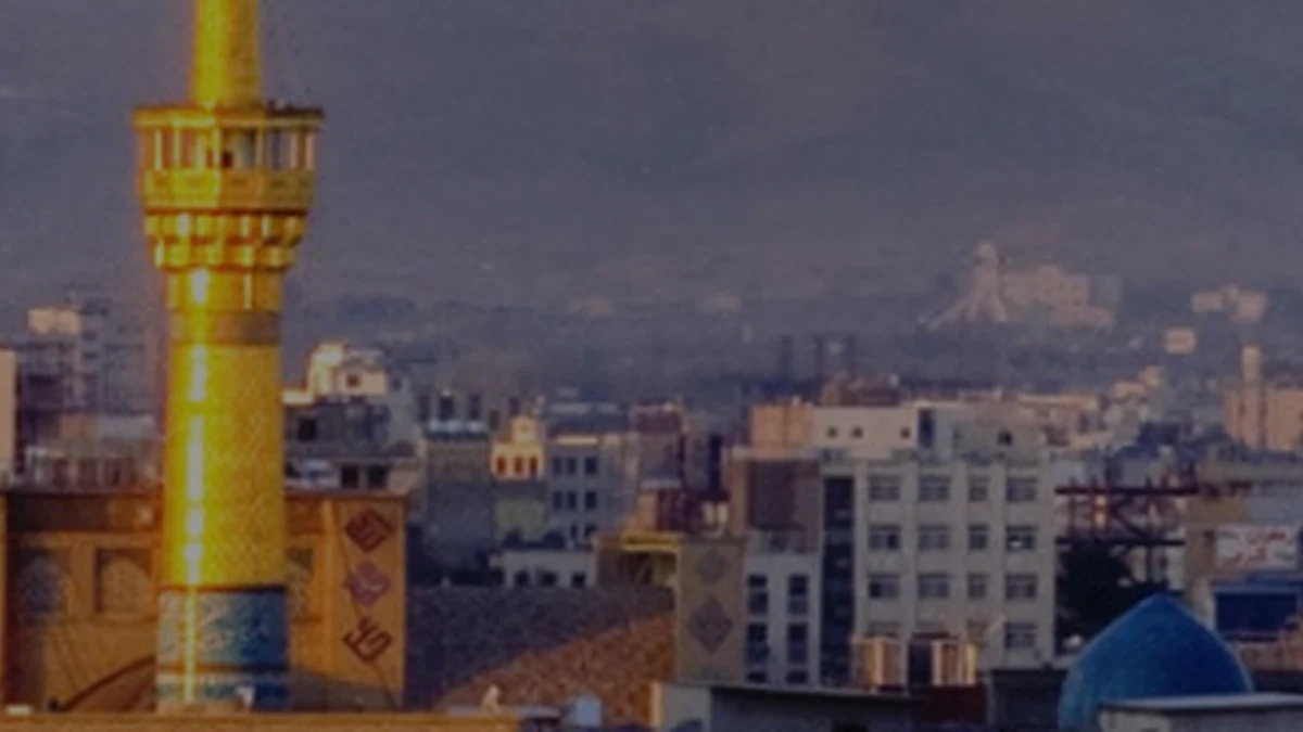چشم انداز بارگاه ملکوتی حضرت امام رضا در مشهد مقدس