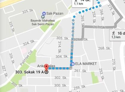 آپارتمان ۱+۱ مبله آنتالیا تورنگار
