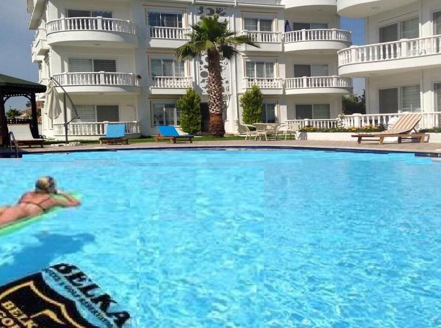 رزیدنس بلکا گلف دلوکس آپارتمان کنار استخر تورنگار